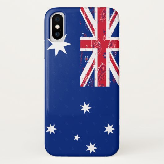 Australia Flag Phone Case (Achterkant)
