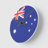 Australia Flag Ronde Klok (Hoek)