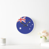 Australia Flag Ronde Klok (Huis)
