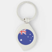 Australia Flag Sleutelhanger (Voorkant)