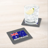 Australia Football Soccer Australia National Team Kartonnen Onderzetters (Insitu)