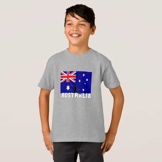 Australia Football Soccer Australia National Team T-shirt (Voorkant volledig)