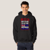 Australia For Proud Australian Aussie Australia Ro Hoodie (Voorkant volledig)
