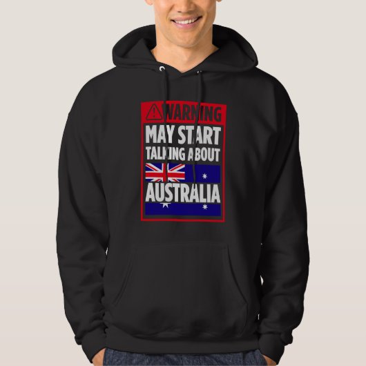 Australia For Proud Australian Aussie Australia Ro Hoodie (Voorkant)