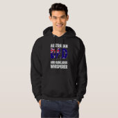 Australia For Proud Australian Aussie Australia Ro Hoodie (Voorkant volledig)