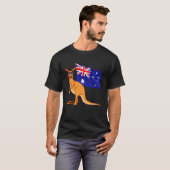 Australia G Day Mate Kangaroo Australian Symbol T-shirt (Voorkant volledig)