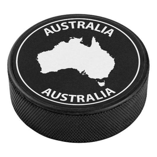 Australia Hockey Puck (3/4)