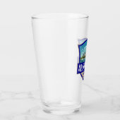 Australia Illustration Retro Badge Glas (Rechts)