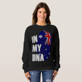 Australia In My DNA Men Women Kids Trui (Voorkant volledig)