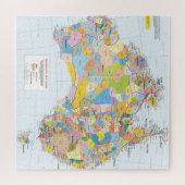 "Australia" Jigzaag Puzzle Legpuzzel (Horizontaal)