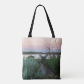 Australia Kangaroo Animal Wildlife Sunset Natuur Tote Bag (Achterkant)