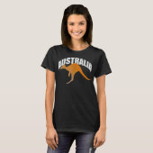 Australia Kangaroo Australian Souvenir T-shirt (Voorkant volledig)