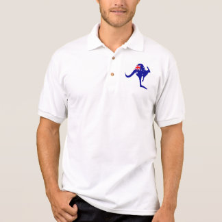 Australia Kangaroo Flag Polo