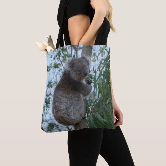 Australia Kangaroo Island Koala in een boom Tote Bag (Dichtbij)