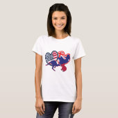 Australia Kangaroo Koala Love T-shirt (Voorkant volledig)