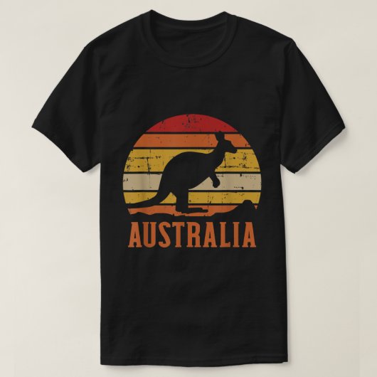 Australia Kangaroo  T-shirt (Design voorkant)