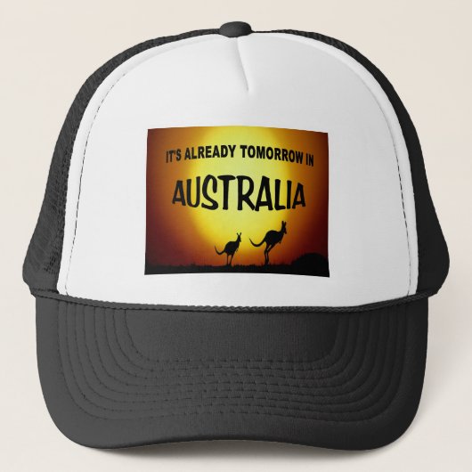 AUSTRALIA KANGAROOS.jpg Trucker Pet (Voorkant)