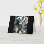 Australia Koala Beer Kaart (Gele Bloem)