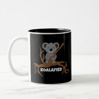 Australia Koalafied Qualified Koala Gift Idea Tweekleurige Koffiemok