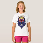 Australia Lion King Flag T-shirt (Voorkant volledig)
