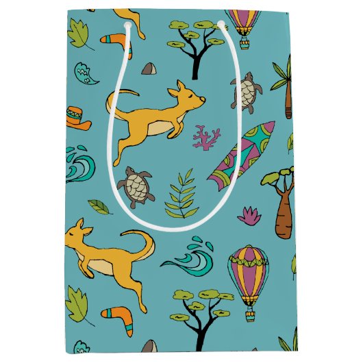 Australia Love Gift Bag Medium Cadeauzakje (Voorkant)