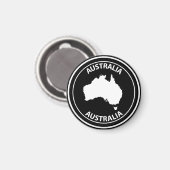 Australia Magneet (Voorkant / Achterkant)