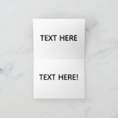 Australia Map Greeting Card Bedankkaart (Binnen)