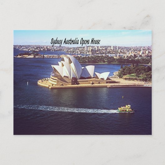 Australia Opera House Briefkaart (Voorkant)