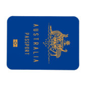 Australia passport magneet (Horizontaal)