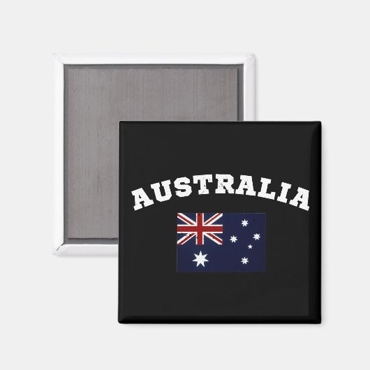 Australia Patriotic Magneet (Voorkant / Achterkant)