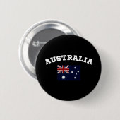 Australia Patriotic Ronde Button 5,7 Cm (Voorkant /achterkant)