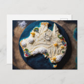 Australia Pavlova Briefkaart (Voorkant / Achterkant)