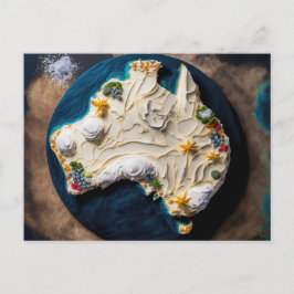 Australia Pavlova Briefkaart