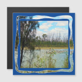 Australia Pelican Flock River Murray (Voorkant / Achterkant)