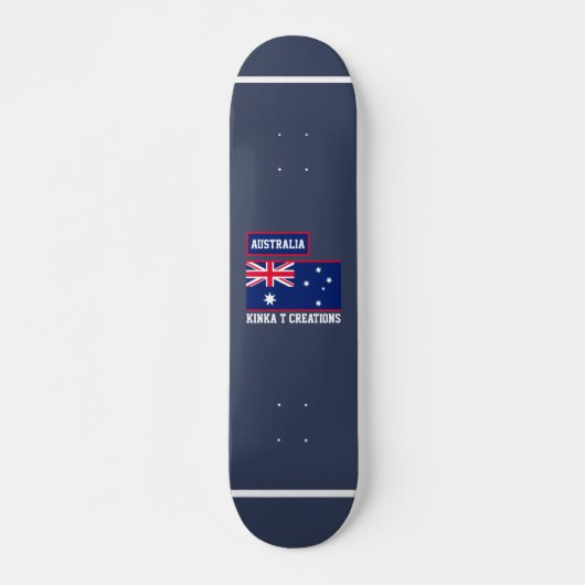Australia Persoonlijk Skateboard (Voorkant)