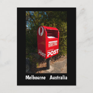 Australia Post Box Briefkaart Melbourne