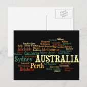 AUSTRALIA Postcard Briefkaart (Voorkant / Achterkant)