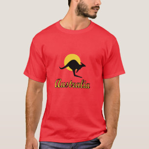 Australia Red Earth Design T-shirt
