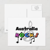 Australia Rocks Briefkaart (Voorkant / Achterkant)