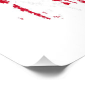 AUSTRALIA ROOTS Half-American Flag AUSTRALIË Foto Afdruk (Hoek)