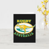 Australia Rugby, Wallabies Rugby Jersey, Australia Kaart (Gele Bloem)