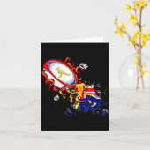 Australia Rugby, Wallabies Rugby Jersey, Australia Kaart (Gele Bloem)