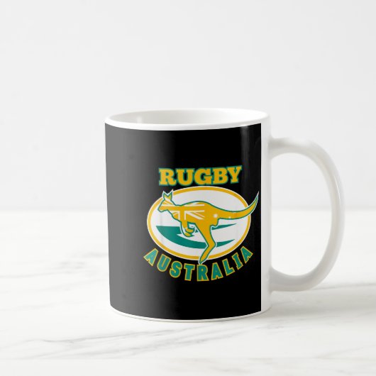 Australia Rugby, Wallabies Rugby Jersey, Australia Koffiemok (Rechts)