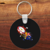 Australia Rugby, Wallabies Rugby Jersey, Australia Sleutelhanger (Voorkant)