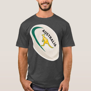 Australia Rugby Wallabies Rugby Jersey Australian T-shirt