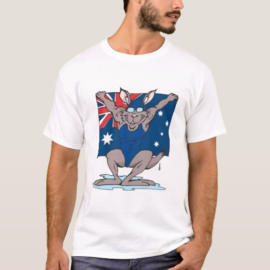 Australia Rules the Pool T-shirt (Voorkant)