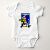 Australia Scuba Diving Panda Romper (Voorkant)