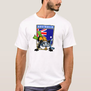 Australia Scuba Diving Panda T-shirt