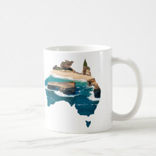 Australia Shape London Bridge Great Ocean Road Koffiemok