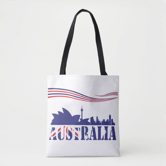 Australia Skyscaape Tote Bag (Voorkant)